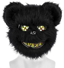 Maschera Horror Halloween Maschera Orso Di Peluche, Maschera Spaventosa Di Hallo