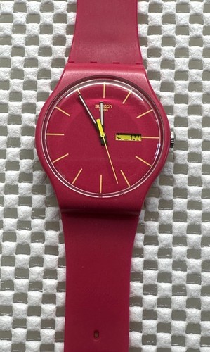 Orologio swatch rubino ribelle - rubino,