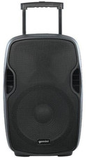 GEMINI AS-15 To Go Cassa Portatile con microfono, lettore USB e Trolley 2000W