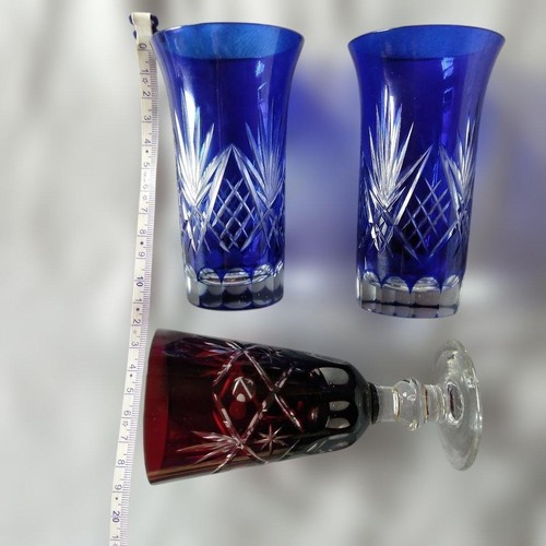 Antico set bicchieri - , birra
