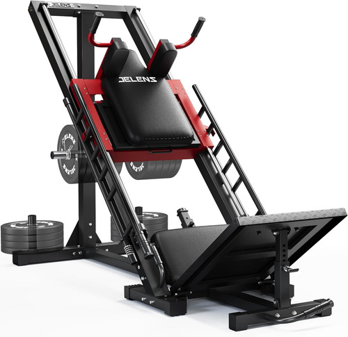Hack squat machine - machine, pressa