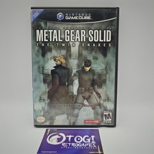 METAL GEAR SOLID THE TWIN SNAKES NINTENDO GAMECUBE NTSC U/C USA CIB COMPLETO