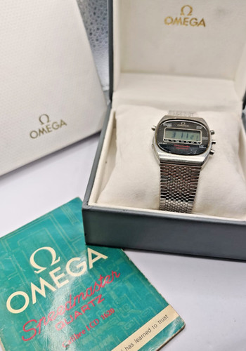 Omega speedmaster quartz lcd - quartz,