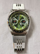 Orologio SEIKO ALBA AKA Uomo Cronografo Quarzo Bullhead Funzionante Usato
