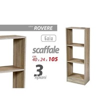 Libreria Scaffale 3 Ripiani