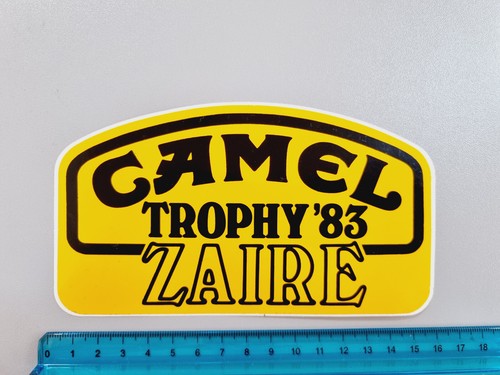 Adesivo camel trophy 1983 - camel,