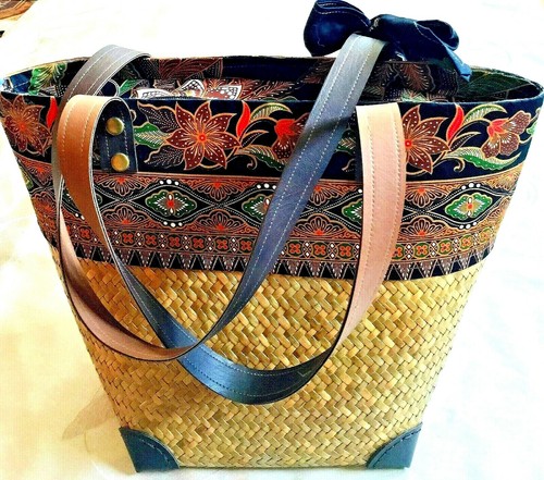 Borsa vimini paglia - borsa,