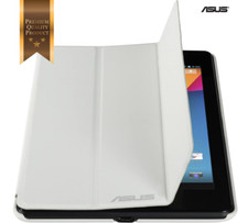 PREMIUM COVER ORIGINALE per Asus Google Nexus 7 2013 custodia bianco avorio