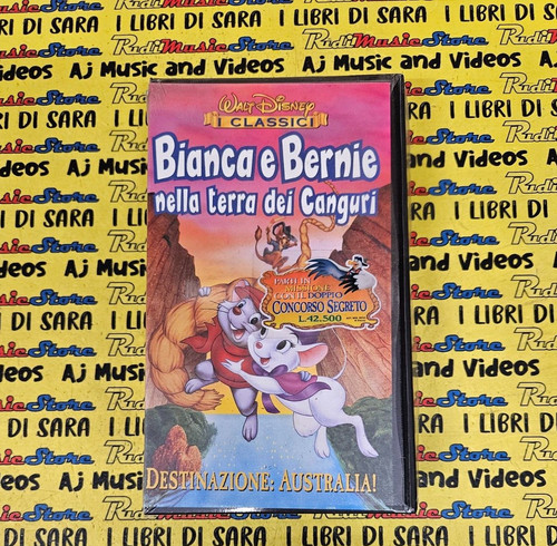 Vhs film bianca bernie - e,