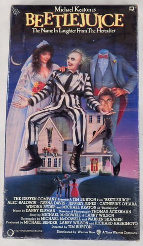 Beetlejuice vhs - beetlejuice,