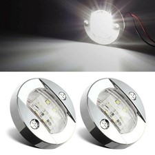 2 Luci Di Poppa Rotonde Da 3