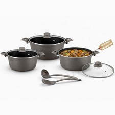 Set 3 Casseruole Milena Grigio