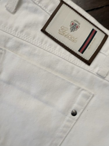 Gucci jeans uomo - , bianco