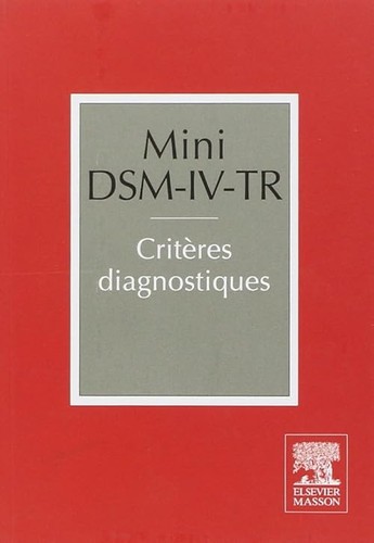 Mini dsm american - dsm-iv-tr,