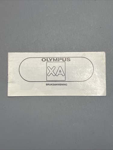 Olympus bruksanvisning e3 - xa,