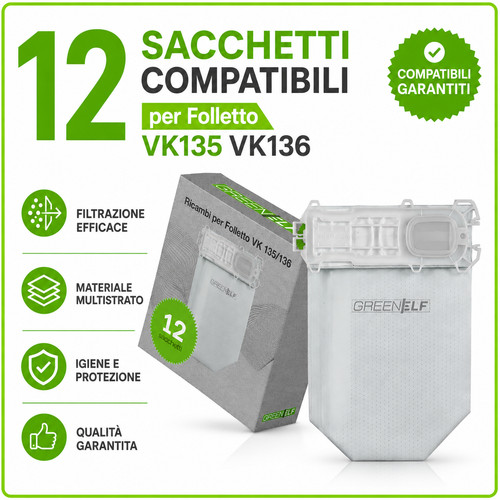 Sacchetti aspirapolvere - sacchetti,