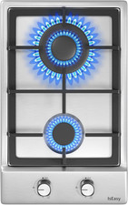 Piano Cottura a Gas (Acciaio Inossidabile -Piano Cottura 2 Fuochi)