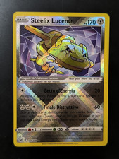 Carta Pokemon STEELIX LUCENTE 124/196 Origine Perduta Holo Reverse Rara ITA NM