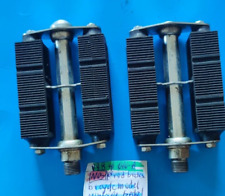 NOS NO BRAND COPPIA PEDALI PER FRENI AD ASTA BICICLETTA MODELLO PEDALI VINTAGE