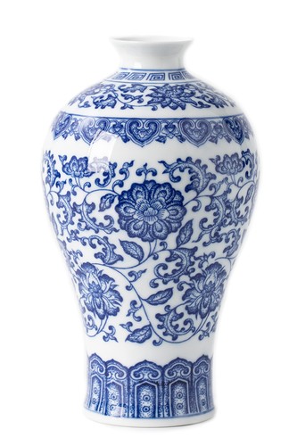 Kujaren vaso blu bianco per - vaso,