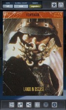 Topps Star Wars Digital Card Trader Lando In Disguise Vintage 2015 Legendary