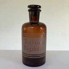 Antico Contenitore In Vetro