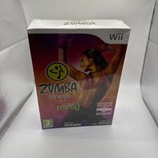 ZUMBA FITNESS GIOCO & CINTURA IN SCATOLA NUOVO - SIGILLATO Nintendo Wii
