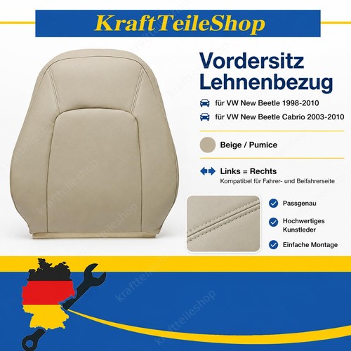 Coprisedile schienale beige