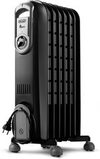 Serie Vento V550715.BG Radiatore Ad Olio Elettrico, Stufetta Elettrica a Basso C