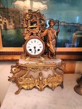 OROLOGIO PENDOLO DA APPOGGIO PARIGINA XIX