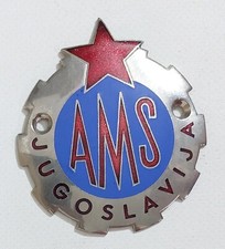 61168 Badge Stemma Auto d'epoca - AMS Jugoslavija