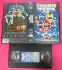 VHS film TURBO POWER RANGERS IL FILM 1997 20TH CENTURY FOX 4181 SA (F142) no dvd