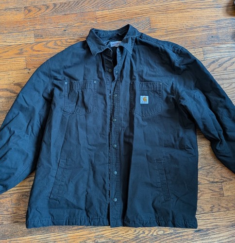Carhartt carfield jacket black - carhartt,