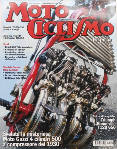 Moto ciclismo epoca - ciclismo, gilera