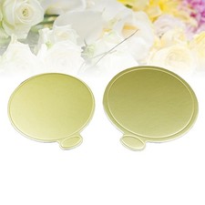  100 Pcs Vassoio Di Carta Per Torte Base Torta in Cartone Espositiva