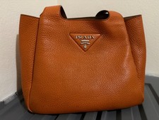borsa prada a mano arancione