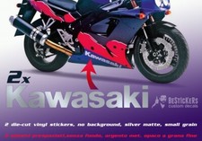 2 Adesivi per carena Kawasaki