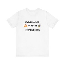 Funny math grammar - math/grammar, t-shirt