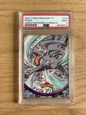 Carte Pokémon Topps Série 3 TV Animation Édition Ptera PSA 9 PCA POP 2