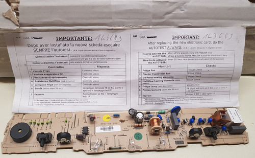 Scheda elettronica frigorifero - scheda,
