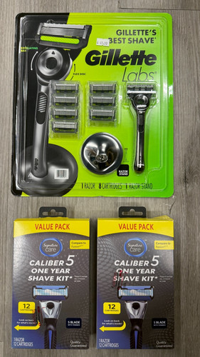 Gillette labs razor with - gillette, 1