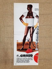 Articoli elastici in lana Dr. Gibaud Pubblicità vintage anni '70