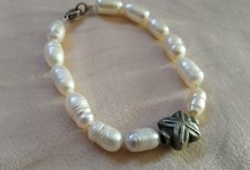 Bracciale vintage con - bracciale, perle