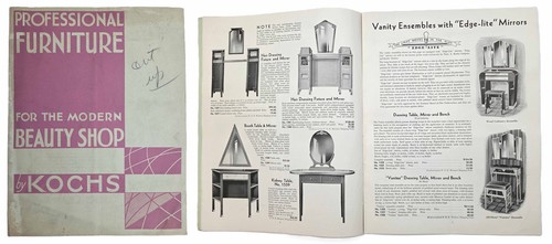 1930 antica brochure kochs - brochure,
