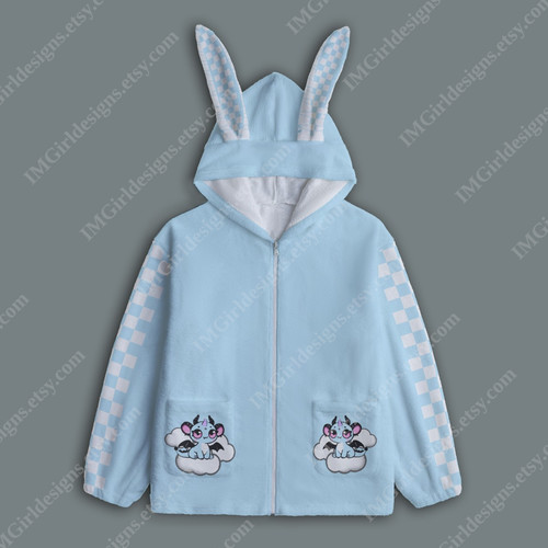 Felpa con cappuccio - , peluche
