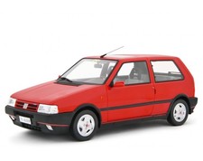 Modellino Fiat Uno Turbo 1.4 1990  1/18 Rossa Limited Edit. Laudaracing