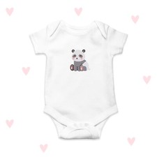 Panda Baby Grow ricamato