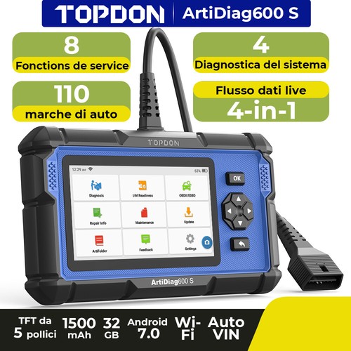 2025 topdon ad600s - topdon,