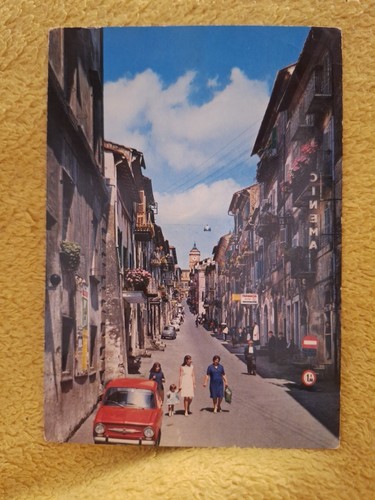 Cartolina caprarola via - cartolina,