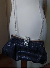 Tracolla Clutch Elegante Nero